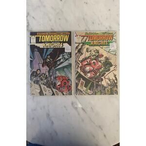 Vintage "Tomorrow Knights" Comics #1 & #2